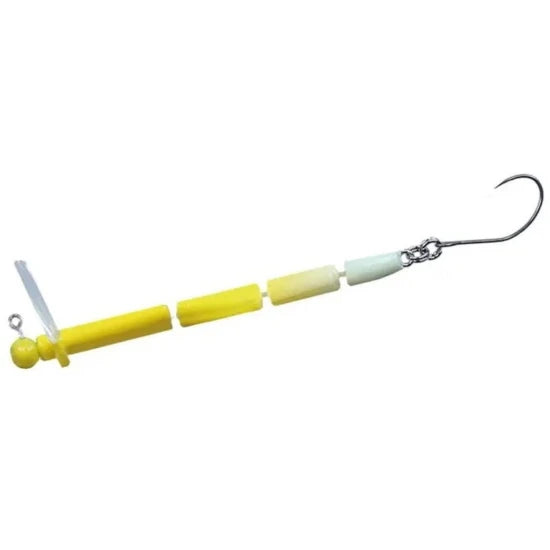 Vobler Articulat Daiwa Masuno Koeda, Glow Tail Yellow, 1.5g, 6cm, 1buc/pac