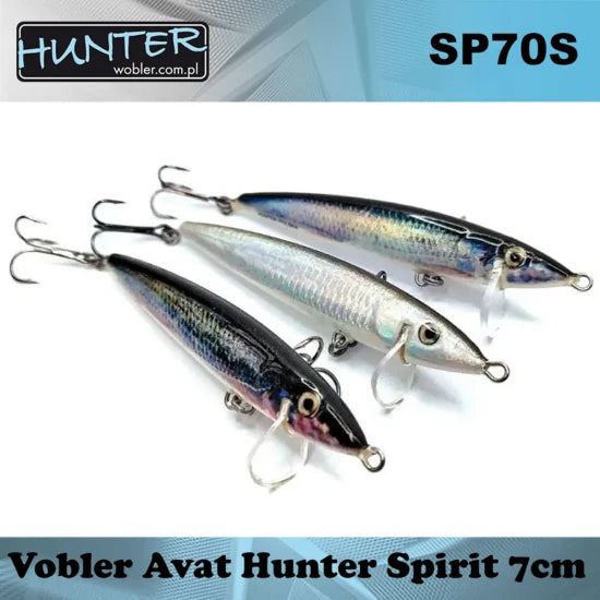 Vobler Avat Hunter Spirit, Culoare Hol, 7cm, 9g, 1buc/pac
