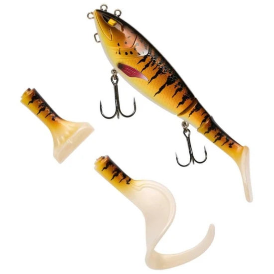 Vobler Berkley Zilla Tailswinger Floating, Burbot Motoroil, 56g, 14cm, 1buc/pac
