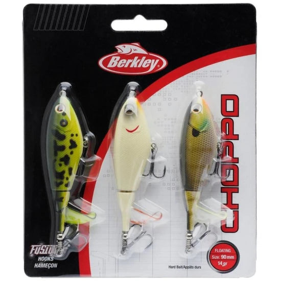 Vobler Berkley Choppo Pack, Multicolor, 9cm, 14g, 3buc/pac