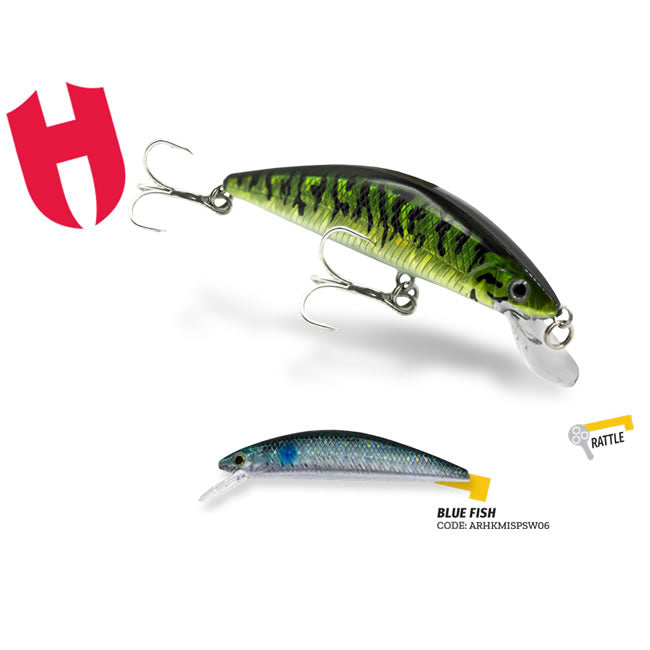Vobler Colmic Herakles Mizu 70SP SW 7cm 4.8g Blue Fish