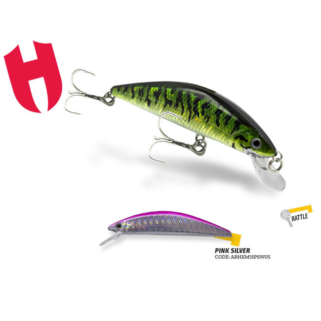 Vobler Colmic Herakles Mizu 70SP SW 7cm 4.8g Pink Silver