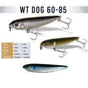 Vobler Colmic Herakles Wt-dog 60 6cm 4g Blue Fish