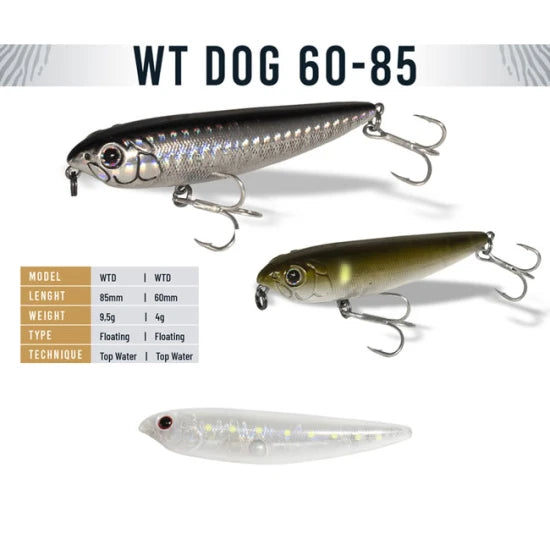 Vobler Colmic Herakles Wt-dog 60 6cm 4g Ghost Sarda Glow