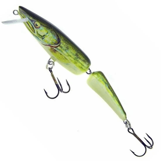 Vobler Dorado Esox Jointed Floating K6, Culoare Ngr, 14cm, 30g, 1buc/pac