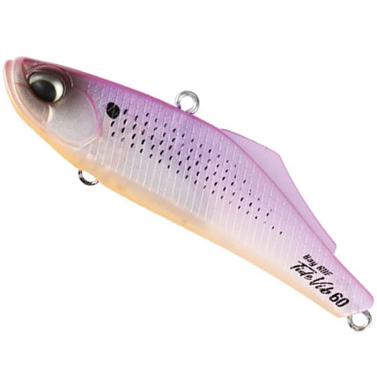 Vobler Duo Bay Ruf Tide Vib 60, Ccc0676 Mat Mullet Pink Back, 6cm, 9.6g