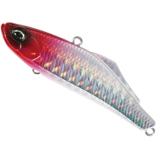 Vobler Duo Bay Ruf Tide Vib 70, Aha0001 Red Head Holo, 7cm, 15.5g