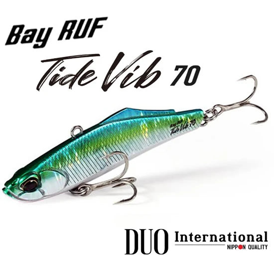Vobler Duo Bay Ruf Tide Vib 70, Cpa3512 Inakko Lime Chart, 7cm, 15.5g