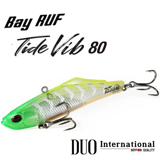 Vobler Duo Bay Ruf Tide Vib 80, Cpa3512 Inakko Lime Chart, 8cm, 25g