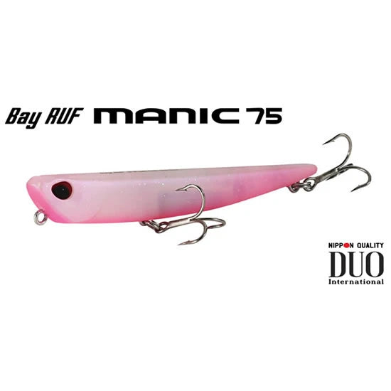 Vobler Duo Bayruf Manic Fish 75, Ccc0558 Hot Pink, 7.5cm, 7.6g
