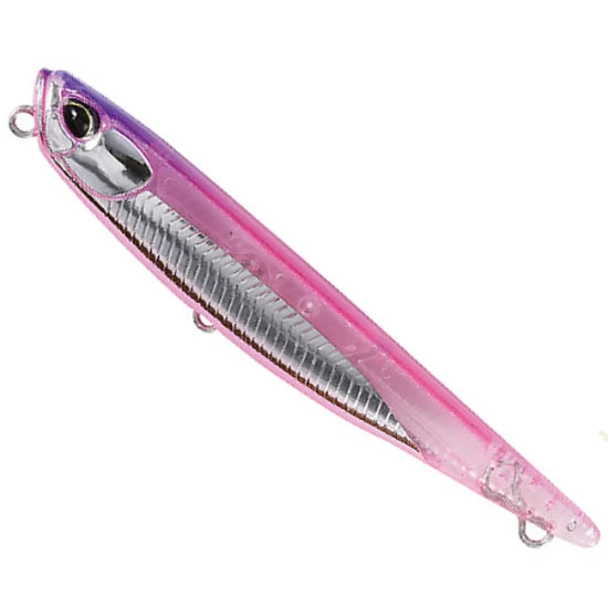 Vobler Duo Bayruf Manic Fish 77, Csh0632 Uv Clear Pink Silver Flash Ii, 7.7cm, 9g