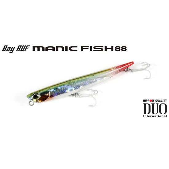 Vobler Duo Bayruf Manic Fish 88, Cla0618 Uv Clear Crush, 8.8cm, 11g
