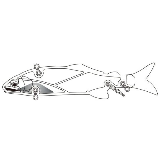 Vobler Duo Luayu Vib, Ccc4529 Ougonayu, 10cm, 15g