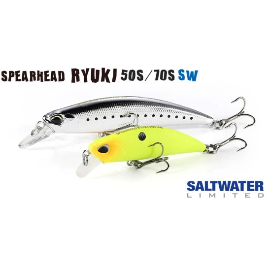 Vobler Duo Spearhead Ryuki 70s, 7cm/9g, Red Face Rb, 1buc/pac