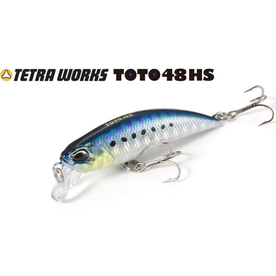 Vobler Duo Tetra Works Toto 48hs Heavy Sinking, Aoa0220 Astro Red Head, 4.8cm, 4.3g
