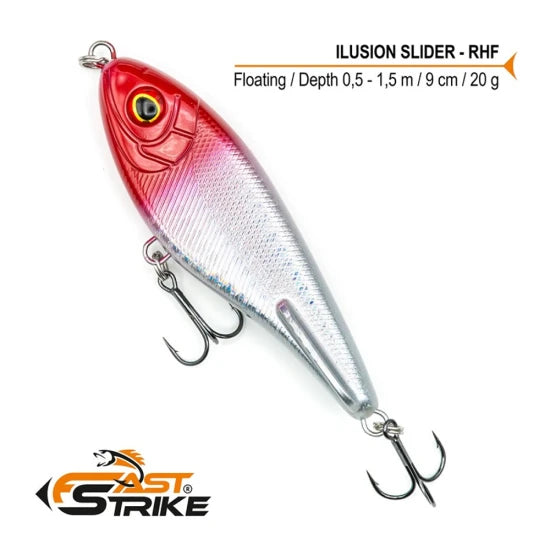 Vobler Fast Strike Ilusion Slider, 9cm, 20g, Culoare Rhf, 1buc/pac