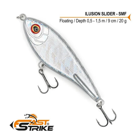 Vobler Fast Strike Ilusion Slider, 9cm, 20g, Culoare Smf, 1buc/pac