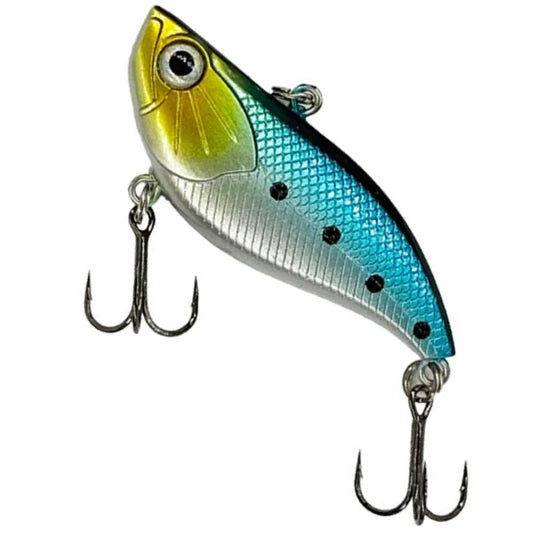 Vobler Fast Strike Kenshin Sinking Vib, 5.5cm, 18g, Blue Silver, 1buc/pac
