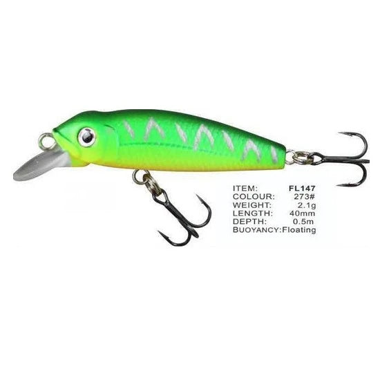 Vobler Fl Fl147 Floating 40mm 2.1g Depth 0.5m Colour 273