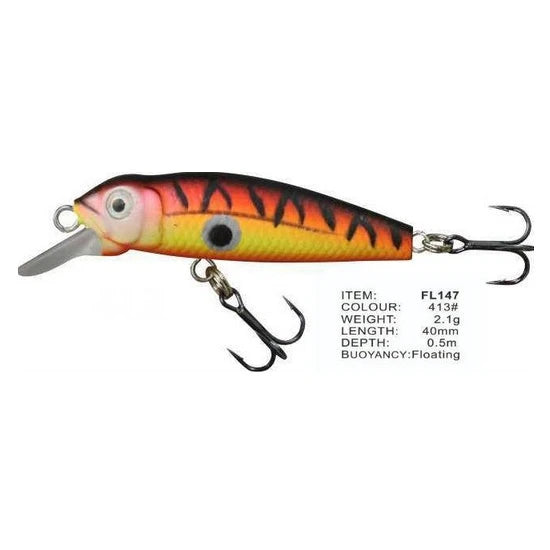 Vobler Fl Fl147 Floating 40mm 2.1g Depth 0.5m Colour 413