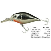 Vobler Fl Fl510 Floating 36mm 4.0g Depth 1.0m Colour 633