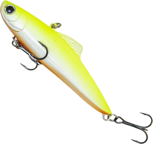 Vobler Fast Strike Hunter Big River Vib Sinking, Chartreuse 002, 8.5cm, 28g, 1buc/pac
