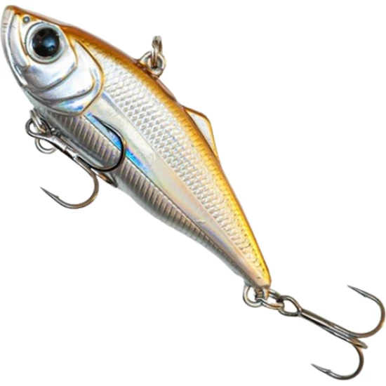 Vobler Fast Striker Sinking Atraktus Asp Vibe, Silver Gold, 6.2cm, 10.4g, 1buc/pac
