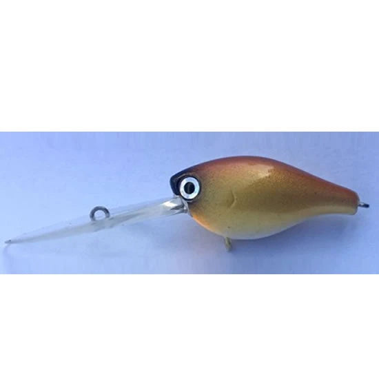 Vobler Hmkl Crank 33 Dr Suspend, 3.3cm, 3.3gr, Vopsit Gb Golden Brown 2 Buc/plic