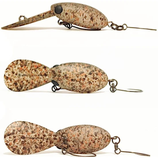 Vobler Hmkl Inch Crank Dr, Cruster Brown G, 1.8g, 2.5cm