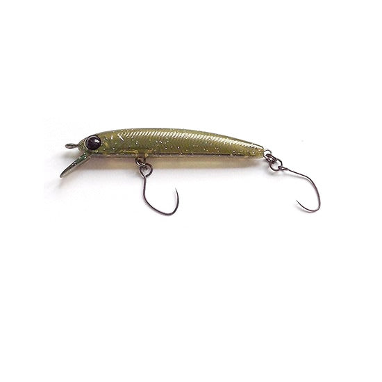 Vobler HMKL K-I Minnow 50F1 High Float 5cm 1.2gr Natural Brown II  1 buc/pac