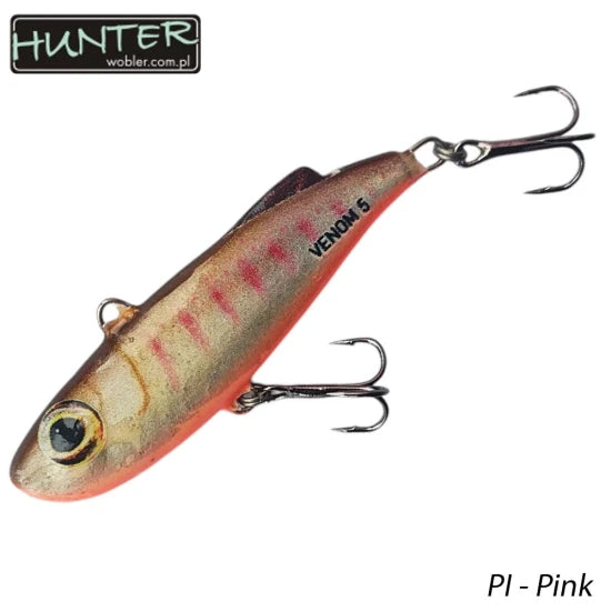 Vobler Hunter Lipless Venon, Culoare Pi, 5cm, 8g, 1buc/pac