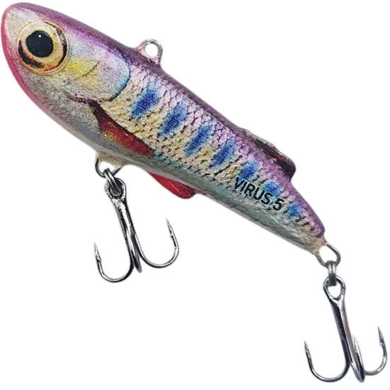 Vobler Hunter Lipless Virus, Culoare Bs, 5cm, 11g, 1buc/pac