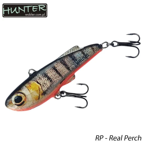 Vobler Hunter Lipless Virus, Culoare Rp, 5cm, 5g, 1buc/pac