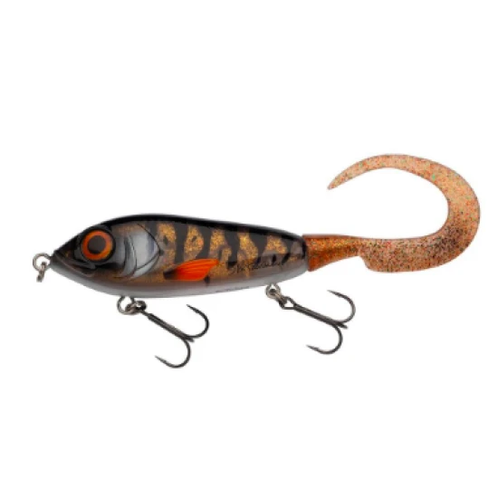 Vobler Hard Bait Abu Garcia Svartzonker Svz Mcmy Tail, Motoroil Burbot, 20cm, 83g