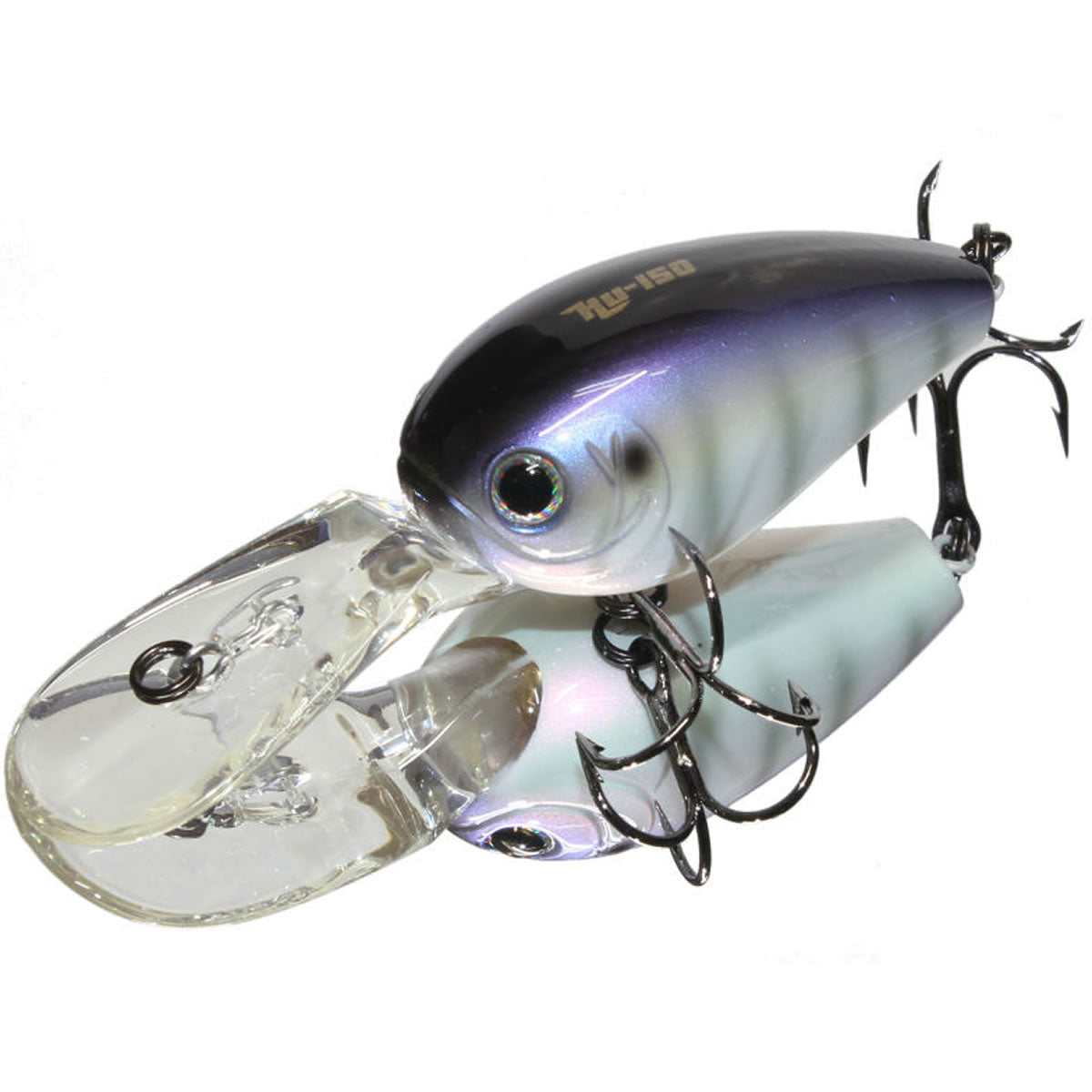 Vobler Hide Up HU-150 F, 34 Blue No Gill, 4.5cm, 9.5g