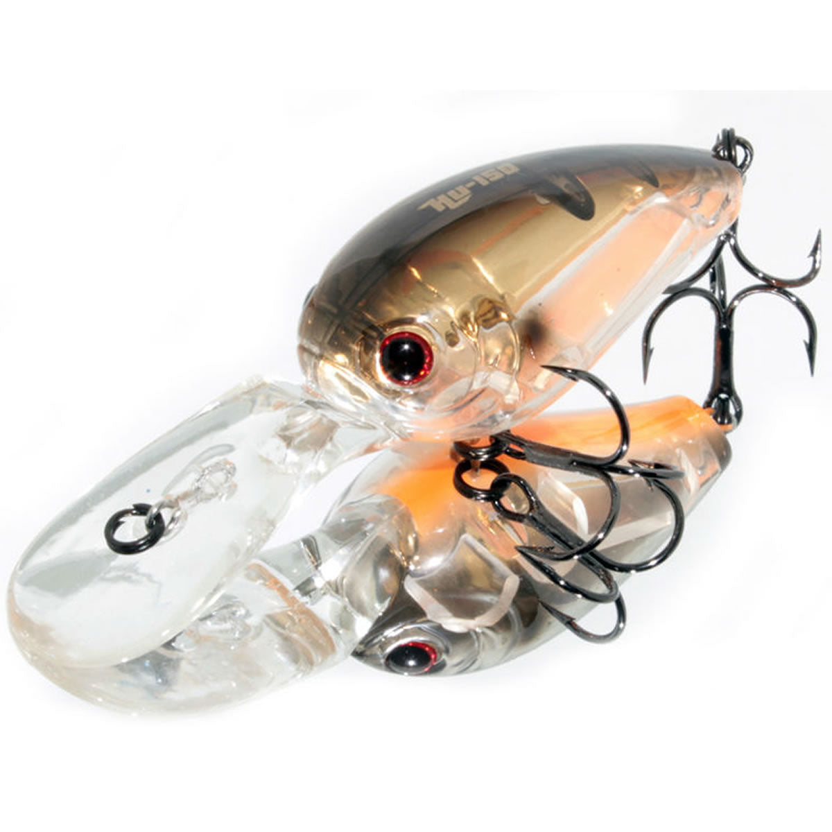 Vobler Hide Up HU-150 F, 43 Reflect Gold, 4.5cm, 9.5g