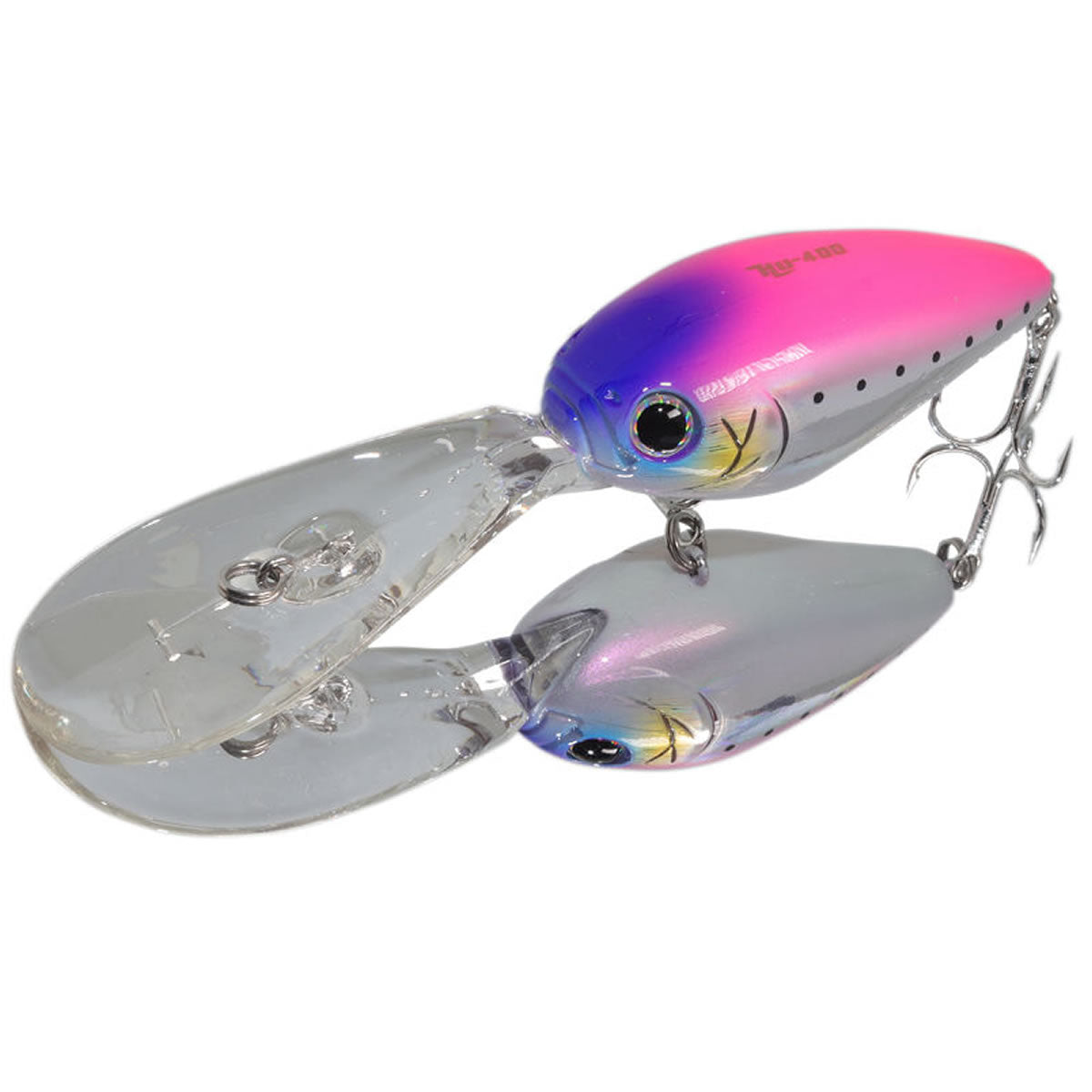 Vobler Hide Up HU-400 F, S-16 Pink Back Silver, 5.6cm, 17.5g