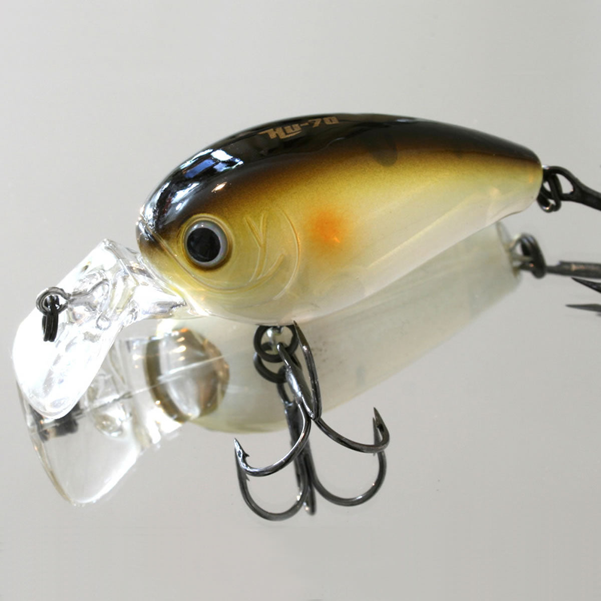 Vobler Hide Up HU-70 F, 01 Ghost Ayu, 6cm, 8.6g