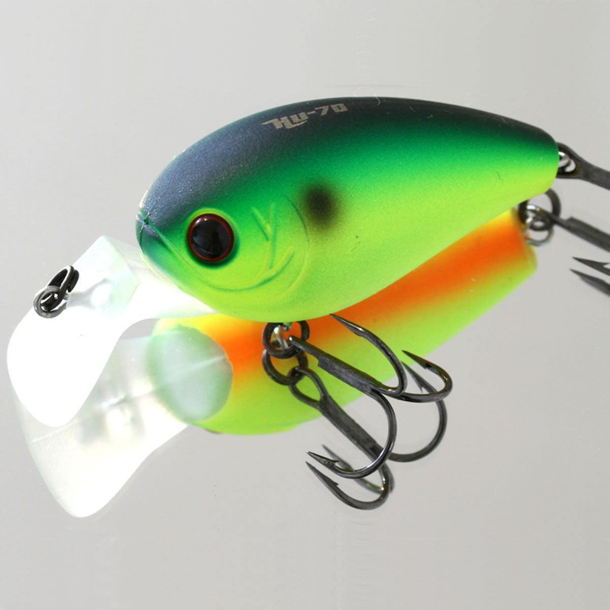 Vobler Hide Up HU-70 F, 05 Lime Chart, 6cm, 8.6g