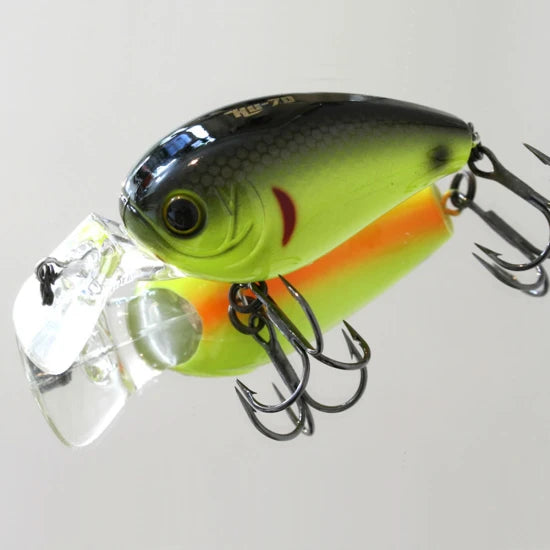 Vobler Hide Up Hu-70 F, 09 Black Back Chart, 6cm, 8.6g