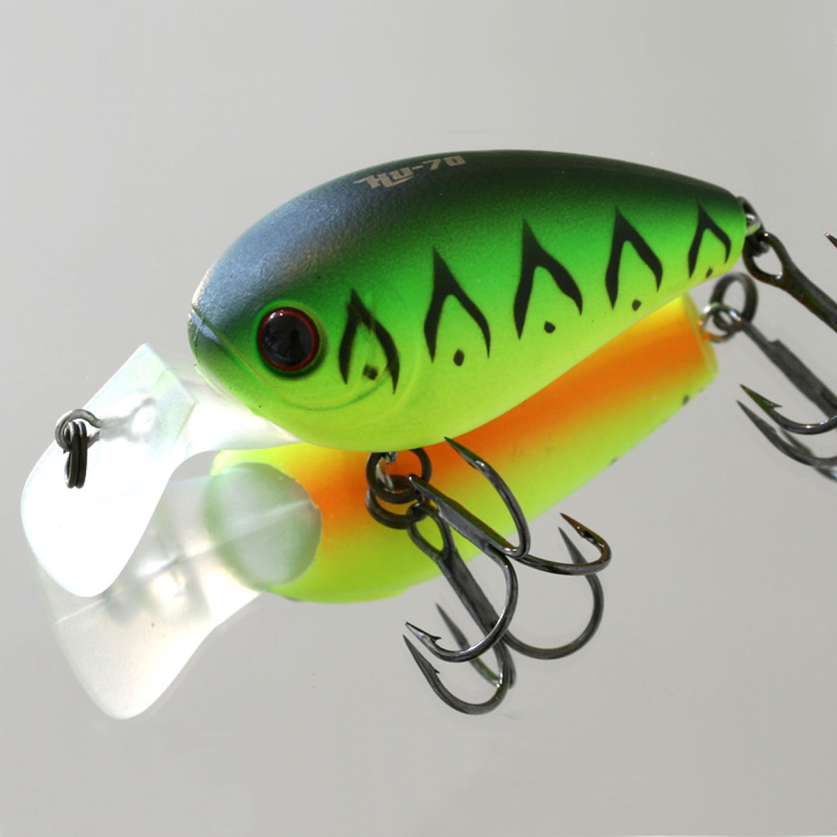 Vobler Hide Up HU-70 F, 10 Hot Tiger, 6cm, 8.6g