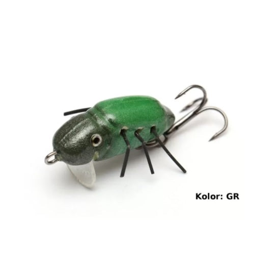 Vobler Hunter Carabus Floating Diving 2.4cm 1.2g GR