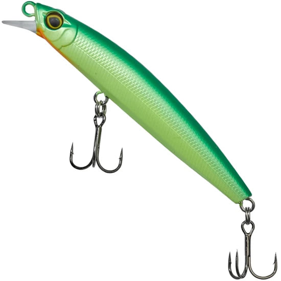 Vobler Illex Battle Minnow, 8cm, 6.3g, Magic Lime Chart, 1buc/pac