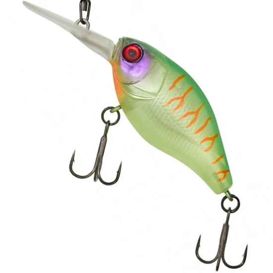 Vobler Illex Cherry Diving, 4,8cm, 7.8g, Lime Chart Tiger, 1buc/pac