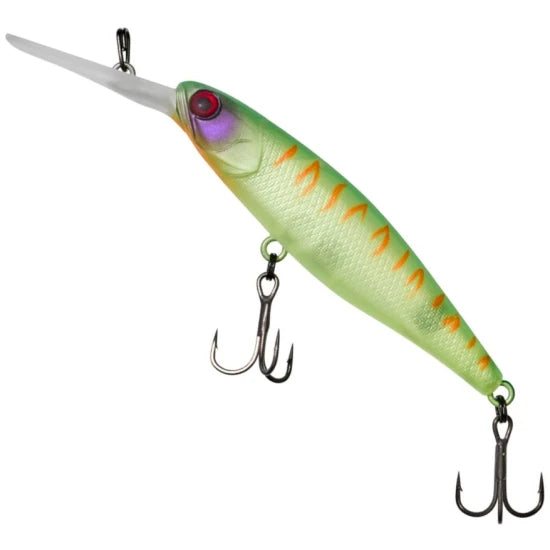 Vobler Illex Squirrel Dd Floating, Lime Chart Tiger, 6.8g, 6.7cm, 1buc/pac