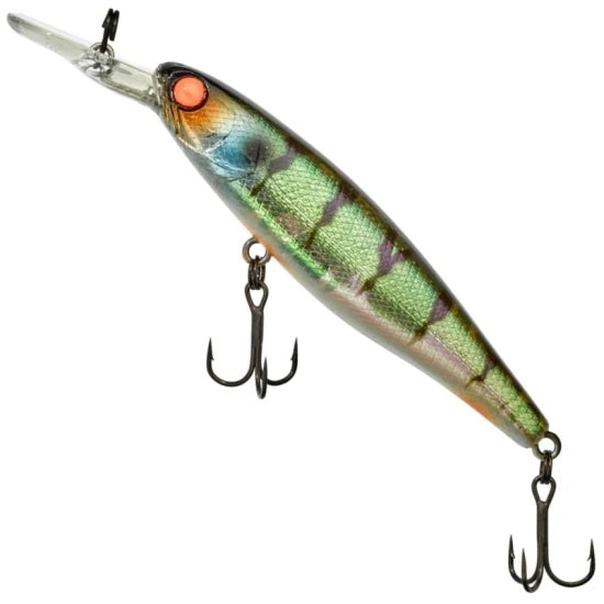 Vobler Illex Squirrel Minnow Suspending, Sp Magic Green Perch, 14g, 7.9cm, 1buc/pac
