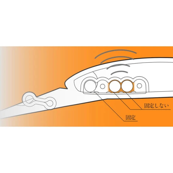 Vobler Jackall Tc Reigen Mr, Silver Kado Chip, 5.2cm, 1.8g