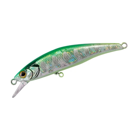 Vobler Jackall Tricoroll Ryushin 63hw Flash Green Back 6.3cm 7g