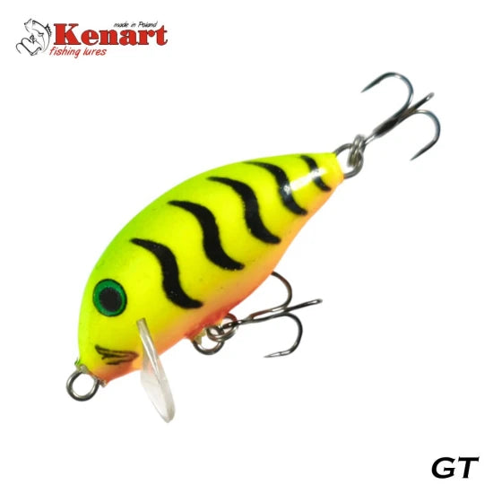 Vobler Kenart Chubby 4cm, 3.5gr, Culoare Gt, 4cm, 3.5g, 1buc/pac