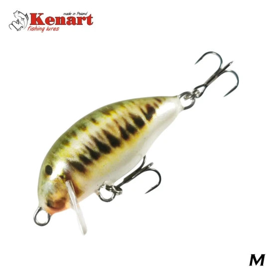Vobler Kenart Chubby 4cm, 3.5gr, Culoare M, 4cm, 3.5g, 1buc/pac
